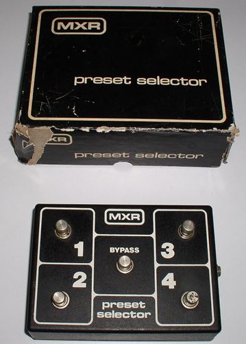 Mxr-Preset